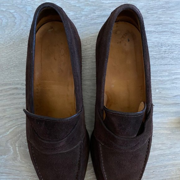 Tantal men\'s sude loafers